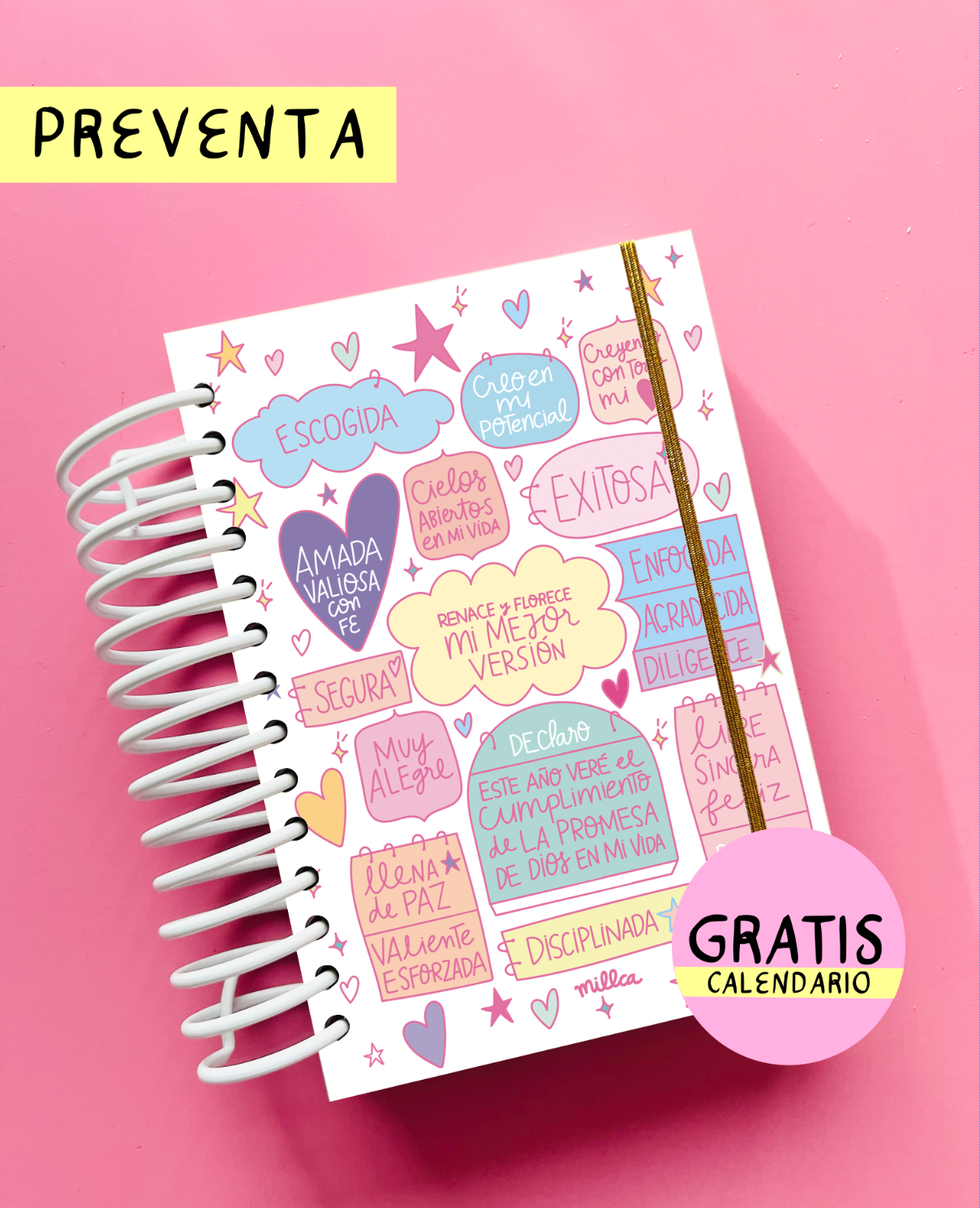 AGENDA 2026 MEJOR VERSION + GRATIS CALENDARIO