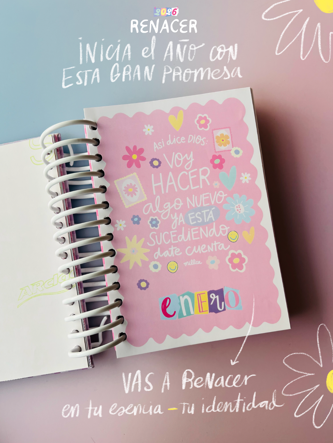 AGENDA 2026 FLORECER + GRATIS CALENDARIO