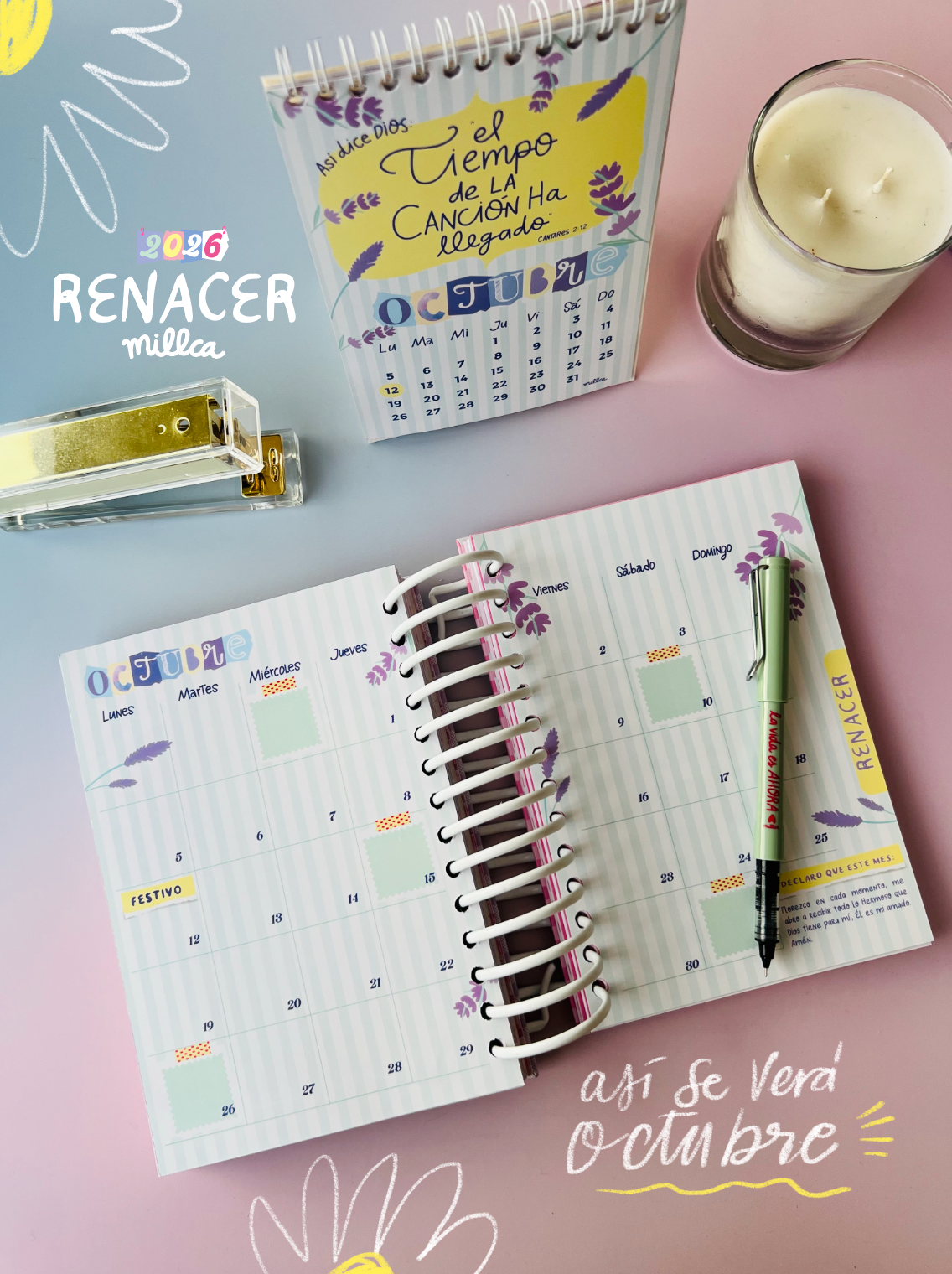 AGENDA 2026 FLORECER + GRATIS CALENDARIO