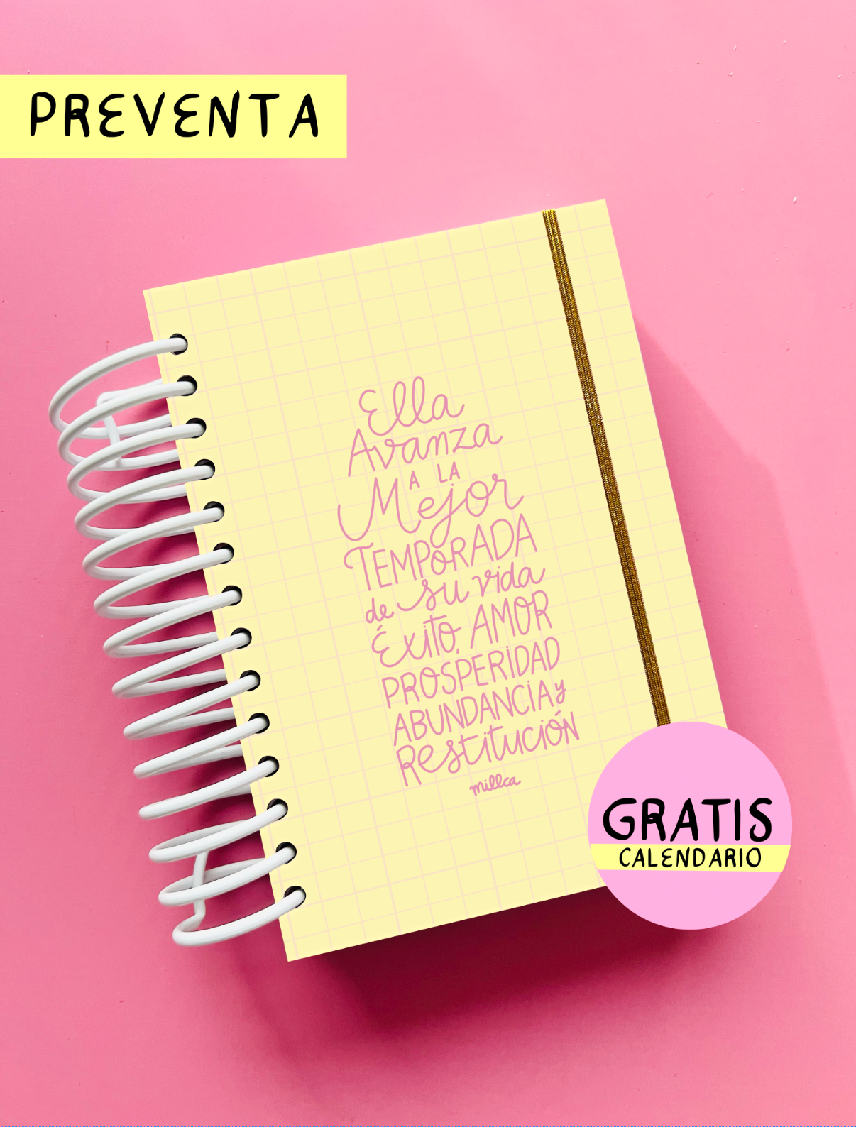 AGENDA 2026 ELLA + GRATIS CALENDARIO