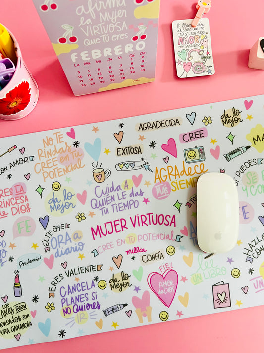 MOUSE PAD XL MUJER VIRTUOSA