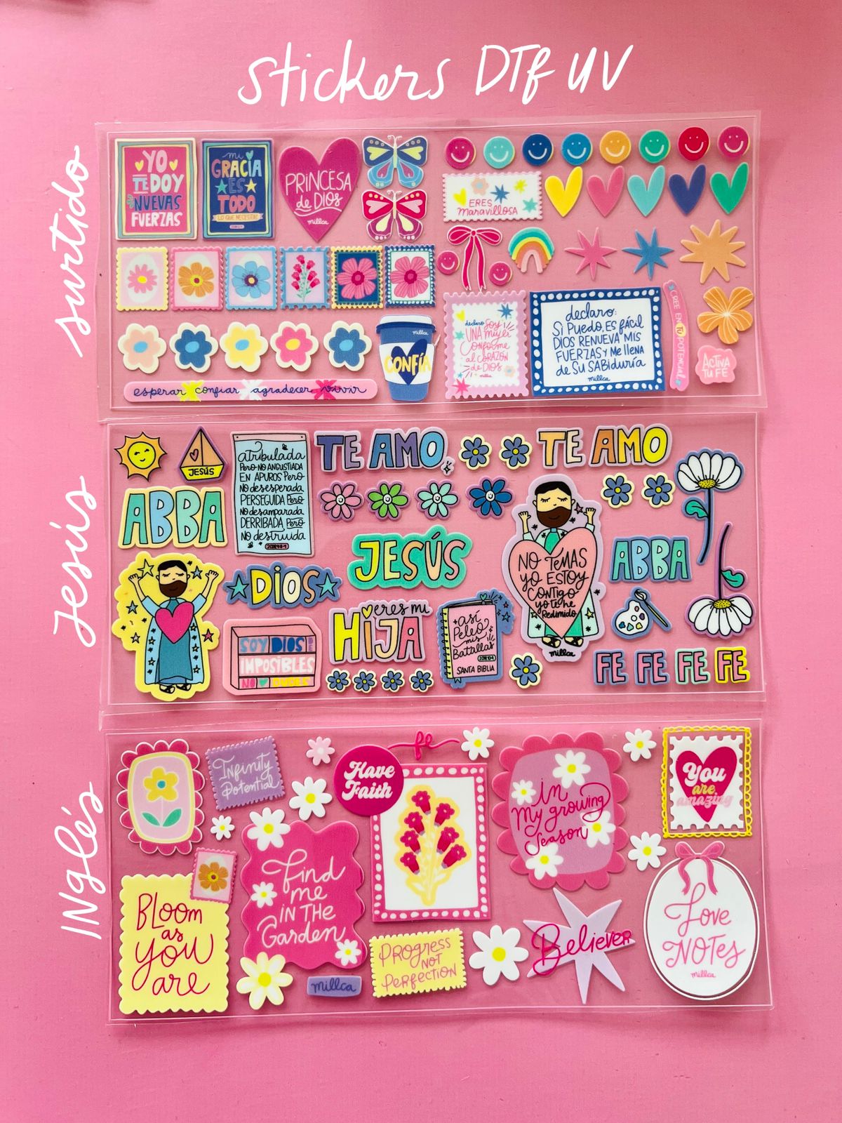 STICKERS DTFUV MILLCA