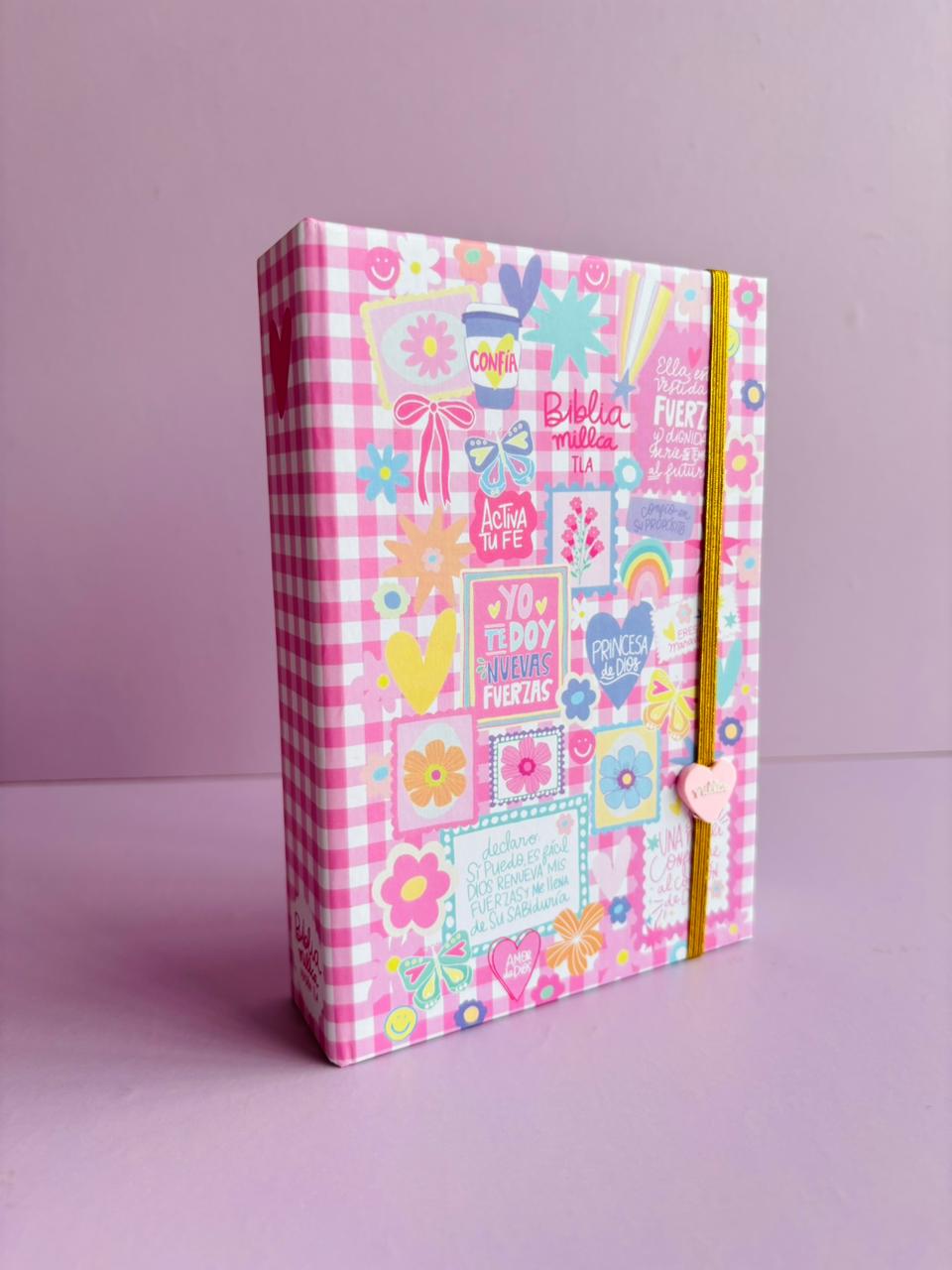 BIBLIA MILLCA PINK JOURNAL TLA (pequeña)