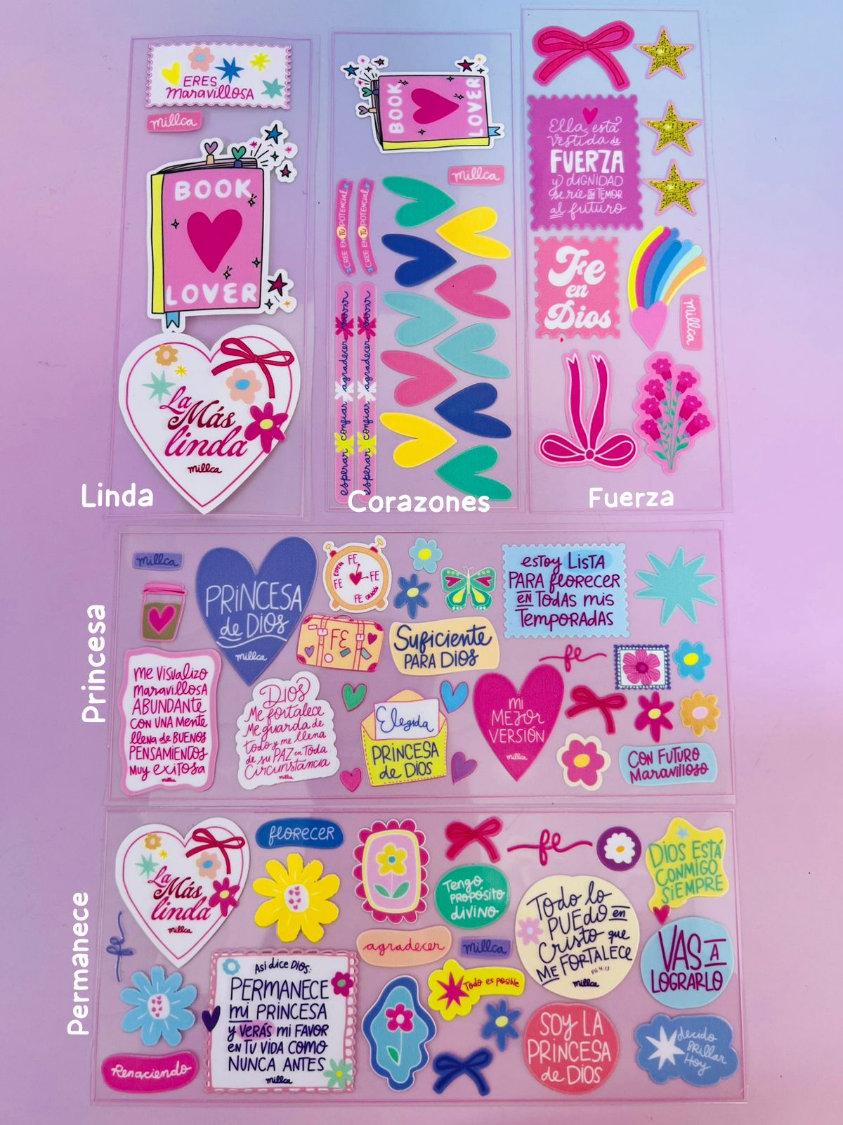 STICKERS DTFUV MILLCA