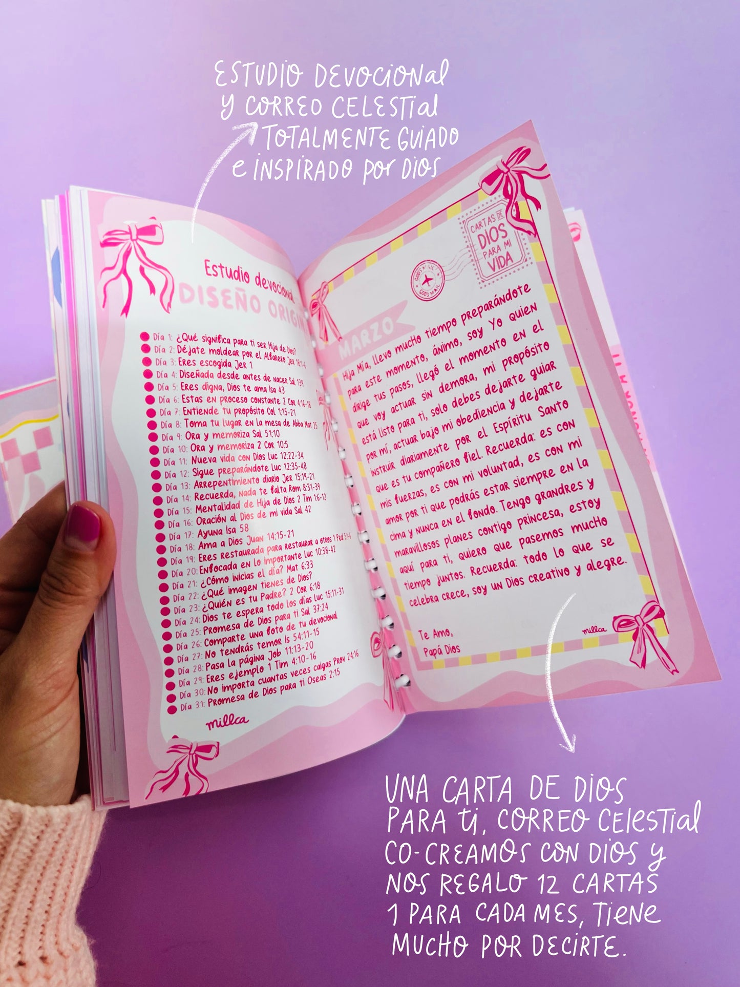 AGENDA 2025 PRINCESA DE DIOS + CALENDARIO GRATIS