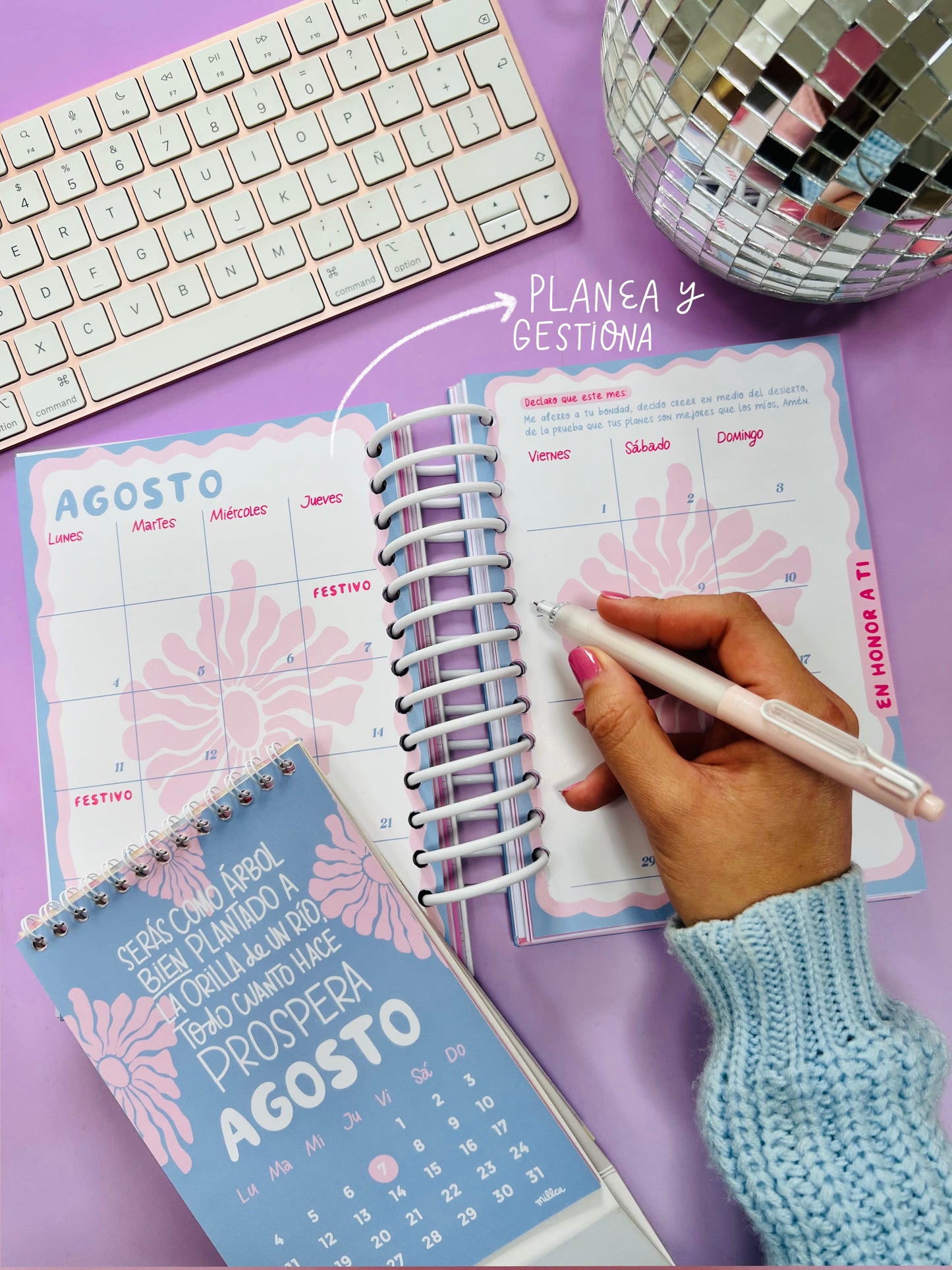 AGENDA 2025 PRINCESA DE DIOS + CALENDARIO GRATIS