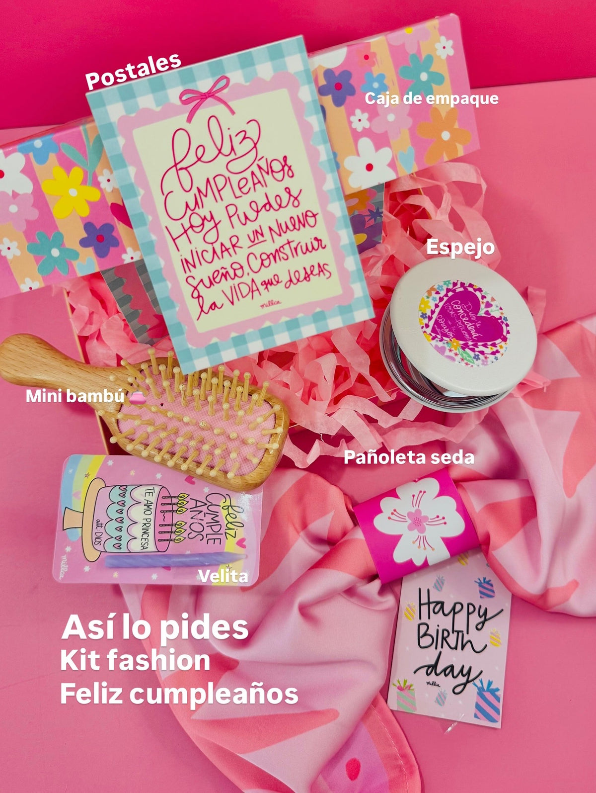 KIT FELIZ CUMPLEAÑOS FASHION